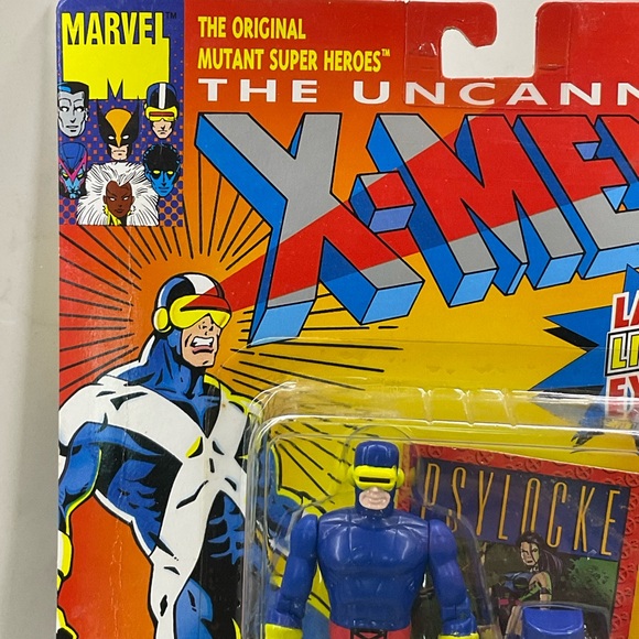 Vintage Uncanny X-men Cyclops Toy Biz Figure (new in package) - Picture 3 of 5